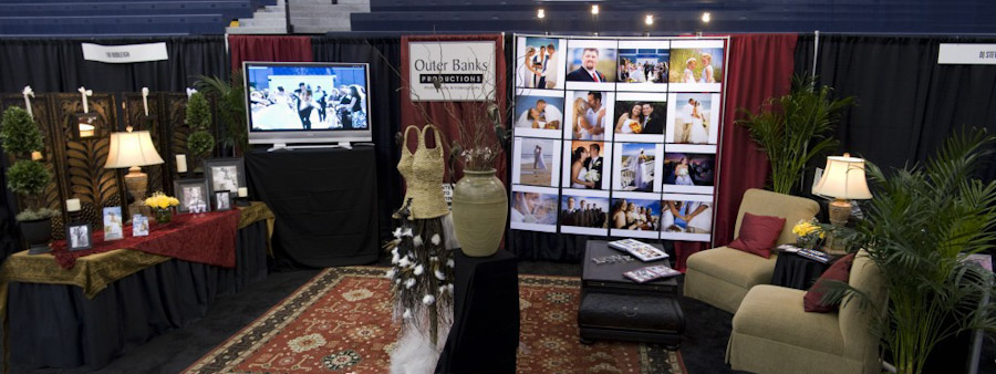 Here is what our booth will look like 2011 Wedding Expo