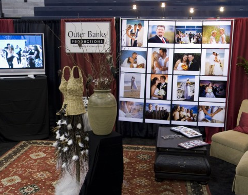Outer Banks Productions Wedding Expo Booth