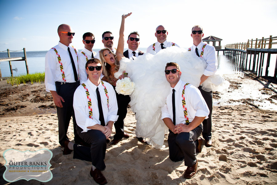 Outer Banks Wedding Photographers Capture Connor & Julie’s Wedding at ...
