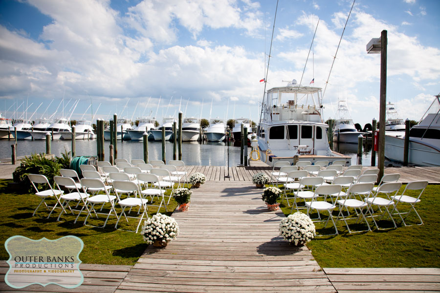 Wedding at The Pavilion Pirates Cove » Outer Banks Productions